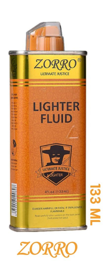 ZORRO LIGHTER FLUID 133ML - Zorro Lighters
