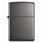 Zorro Black Design Flip Lid Lighter Gift Box Set with 16ML Fluid Refill