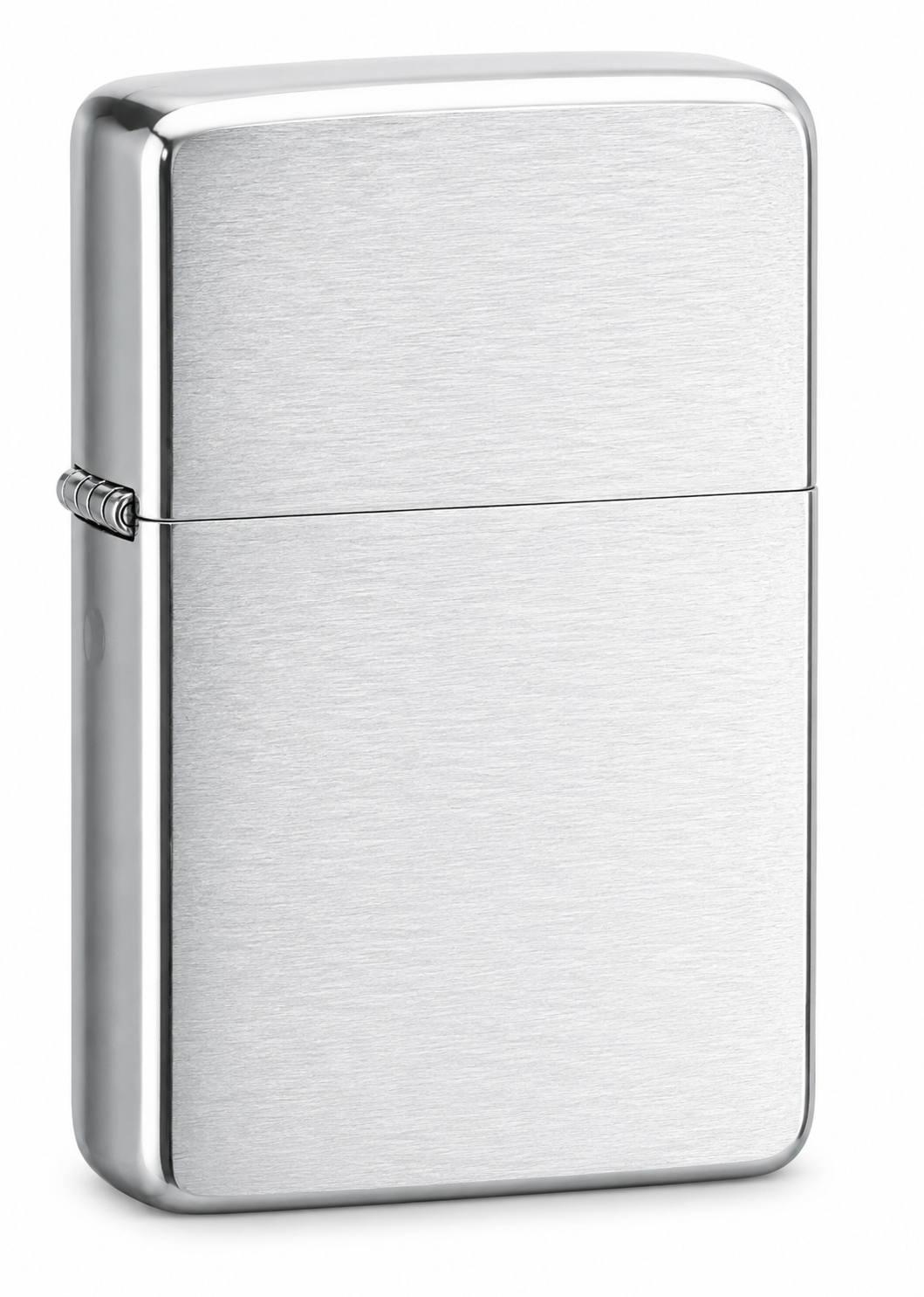 Zorro Sleek Silver Flip Lid Lighter Gift Box Set with 16ML Fluid Refill