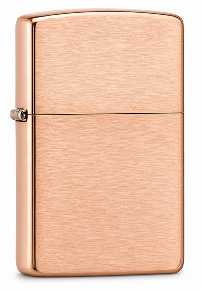 Zorro Rose Gold Flip Lid Lighter Gift Box Set with 16ML Fluid Refill