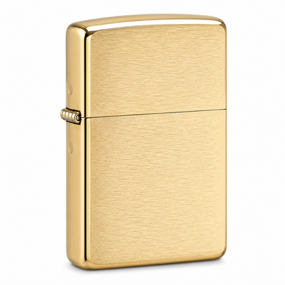 Zorro Old Gold Flip Lid Lighter Gift Box Set with 16ML Fluid Refill