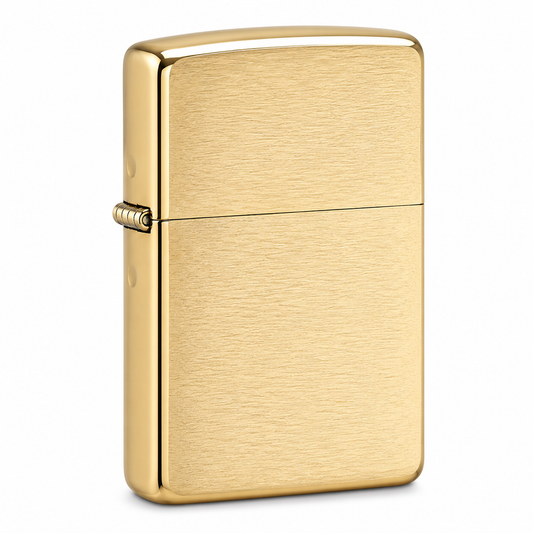 Zorro Old Gold Flip Lid Lighter Gift Box Set with 16ML Fluid Refill