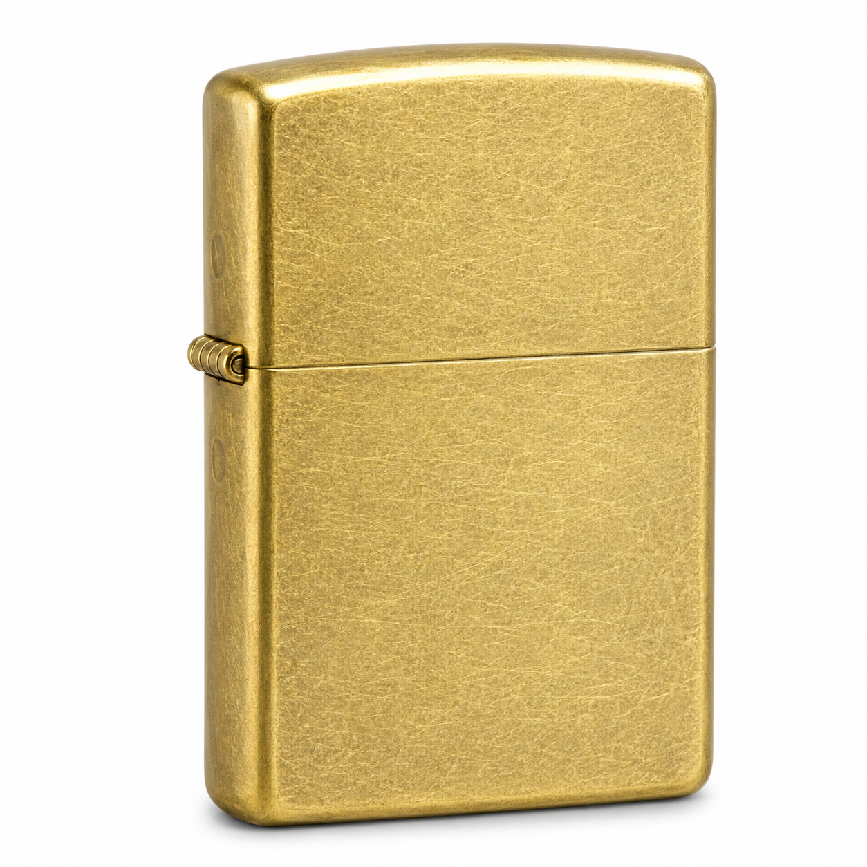 Zorro Stained Gold Flip Lid Lighter Gift Box Set with 16ML Fluid Refill
