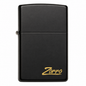 Zorro Lighter Fluid Refill Flip Lid Gold Grafitti Design