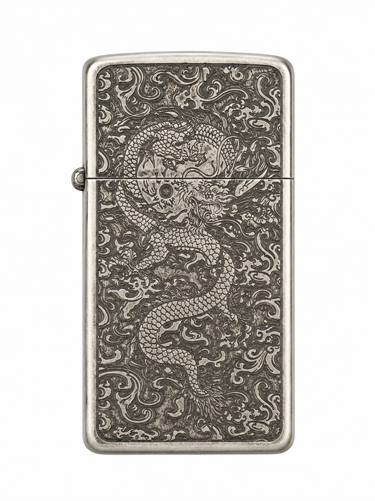 Zorro Thin Selection ZS5 Kerosene Lighter – Unique Design Gift Box Edition