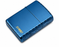 Zorro Dark Blue Flip Lid Lighter Gift Box Set with 16ML Fluid Refill