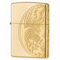 Zorro Japanese Gold Flip Lid Lighter Gift Box Set with 16ML Fluid Refill