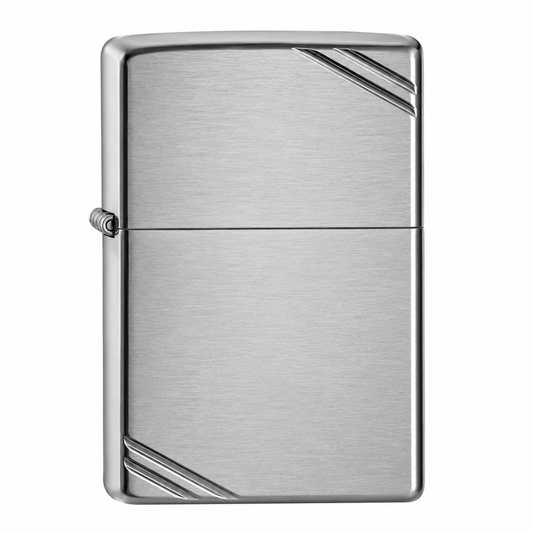 Zorro Black Rigid Flip Lid Lighter Gift Box Set with 16ML Fluid Refill