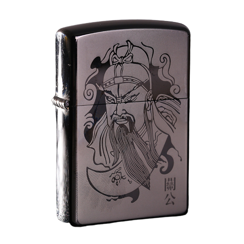 Zorro Lighter Fluid Refill Flip Lid Chinese Samurai