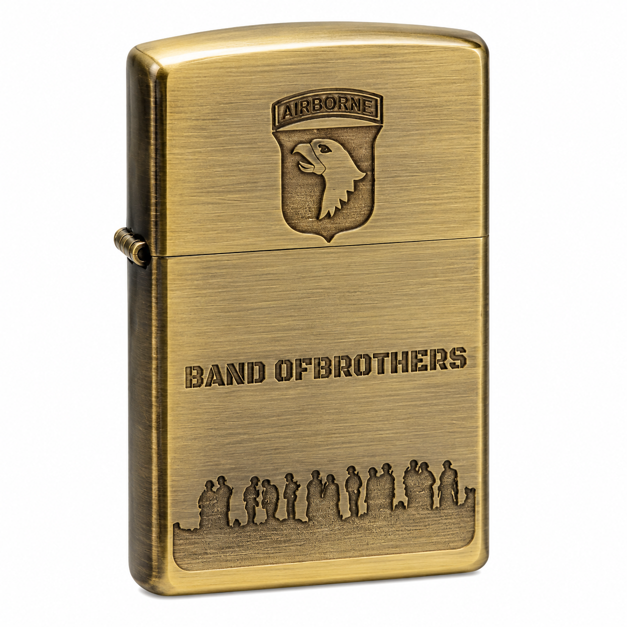 Zorro Band of Brothers Flip Lid Lighter Gift Set with 16ML Fluid Refill
