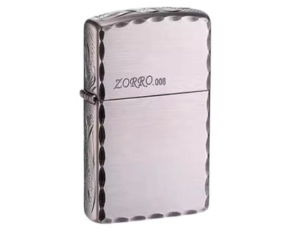 Zorro Lighter Fluid Refill Flip Lid .008 Design - Zorro Lighters
