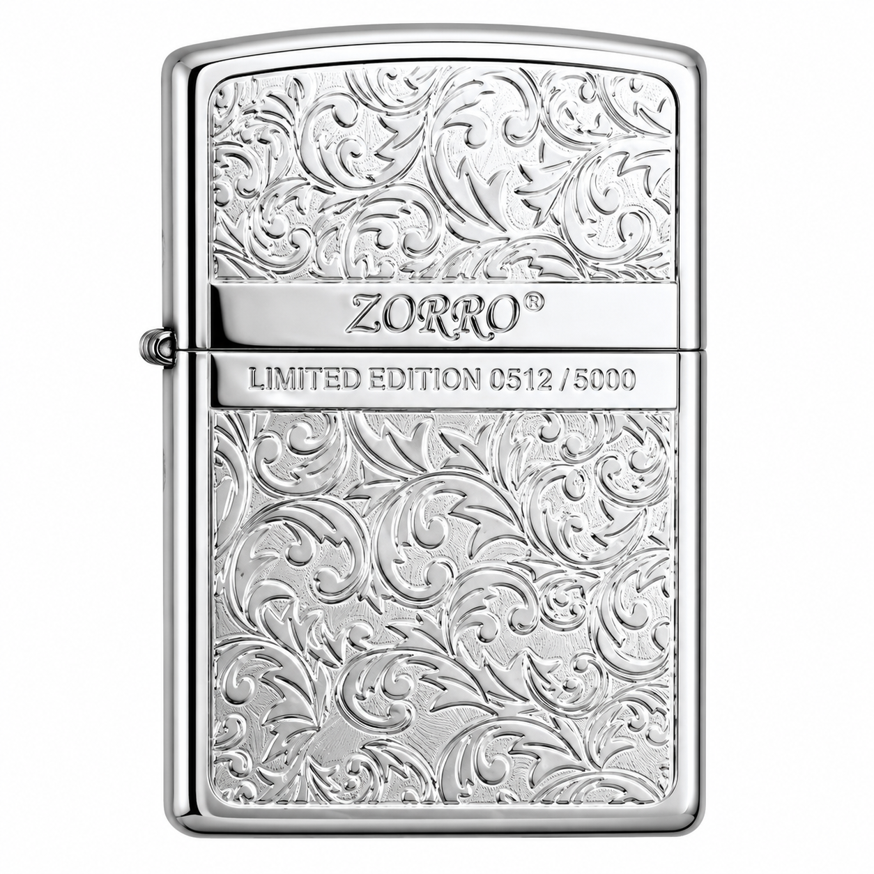 Zorro Demon Dangcao Flip Lid Lighter Gift Box Set with 16ML Fluid Refill