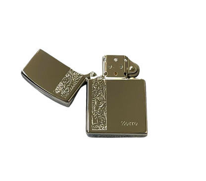 Zorro Lighter Fluid Refill Flip Lid Embroidery Design