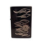 Zorro Lighter Fluid Refill Flip Lid HP Black Lover Design - Zorro Lighters