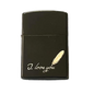 Zorro Lighter Fluid Refill Flip Lid I Love You Design