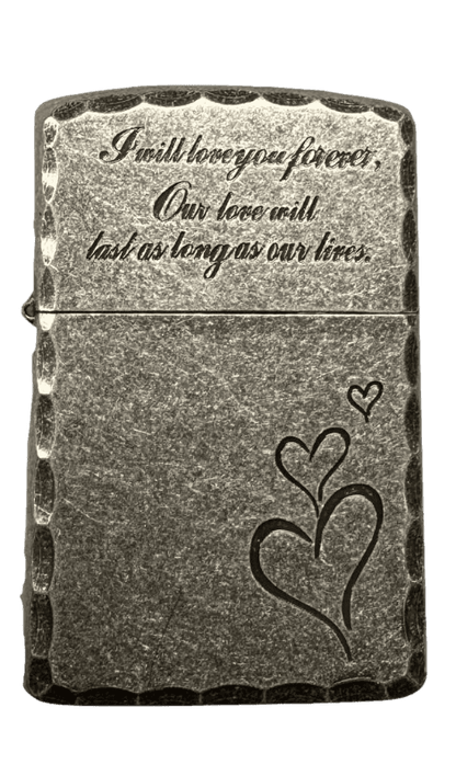 Zorro Lighter Fluid Refill Flip Lid Love Design