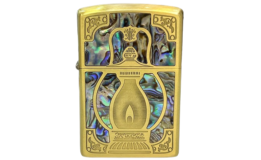 Zorro Lighter Fluid Refill Flip Lid Monochrome Lantern