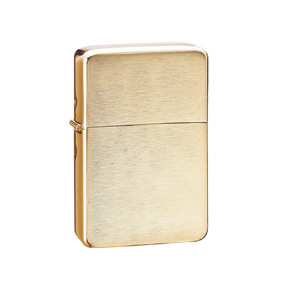 Zorro Lighter Fluid Refill Flip Lid Old Gold Design