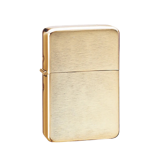 Zorro Lighter Fluid Refill Flip Lid Old Gold Design