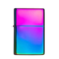 Zorro Lighter Fluid Refill Flip Lid Rainbow Design