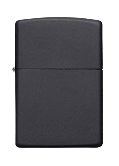 Zorro Lighter Fluid Refill Flip Lid Solid Black Design