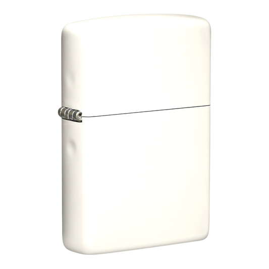 Zorro Lighter Fluid Refill Flip Lid White Design