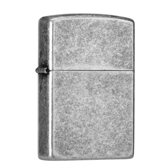 Zorro Lighter Fluid Refill Flip Lid Worn Silver Design