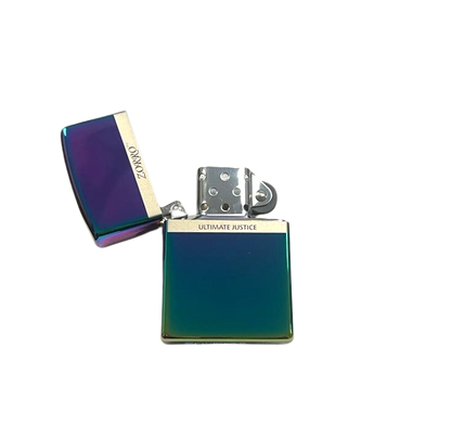 Zorro Lighter Fluid Refill Flip Lid Gradient Design
