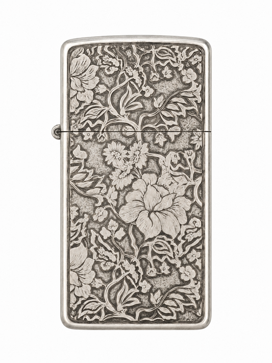 Zorro Thin Selection ZS5 Flower Design Lighter