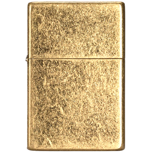 Zorro Lighter Fluid Refill Flip Lid Scuffed Gold Design
