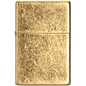 Zorro Lighter Fluid Refill Flip Lid Scuffed Gold Design