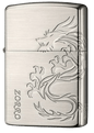 Zorro Lighter Fluid Refill Flip Lid Dragon - Zorro
